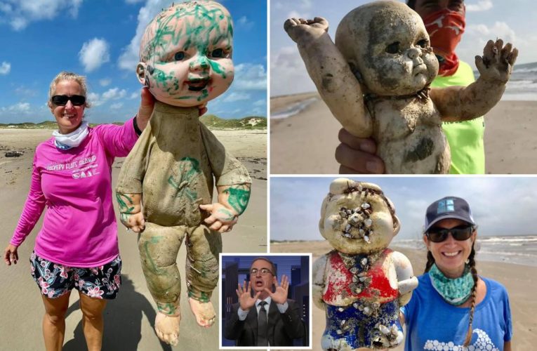 ‘Demon dolls’ are washing up on beaches — and John Oliver is terrified