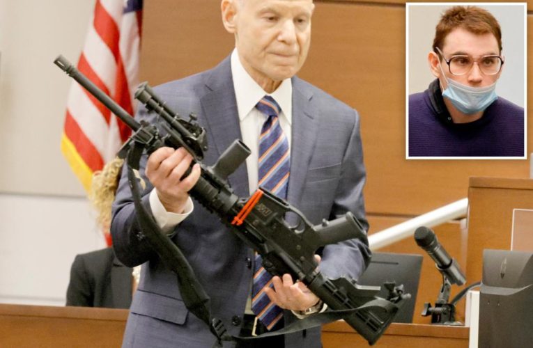 Parkland killer Nikolas Cruz’s AR-15 displayed in Florida court