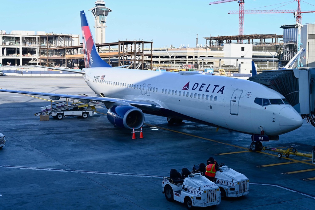 Passengers on board an oversold Delta Airlines flight said they were offered $10,000 each to give up their seats.