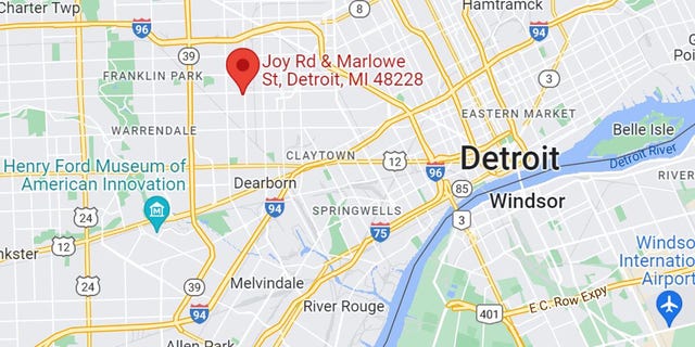 The shooting happened near Joy Road and Marlowe Street in Detroit. 