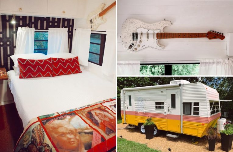 See inside a Craigslist RV turned Dolly Parton-themed Airbnb