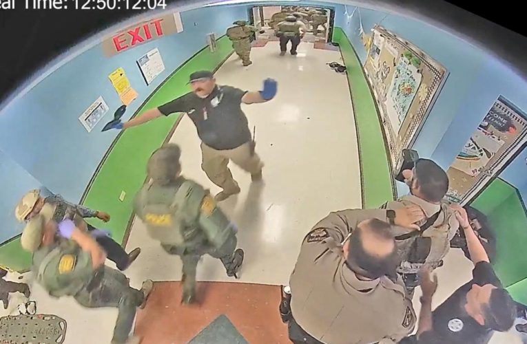 New video shows police failure in Uvalde school shooting up close