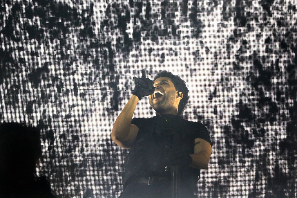 Swedish House Mafia x The Weeknd perform at Coachella 2022 Weekend 1 on Sunday, April 17, 2022.