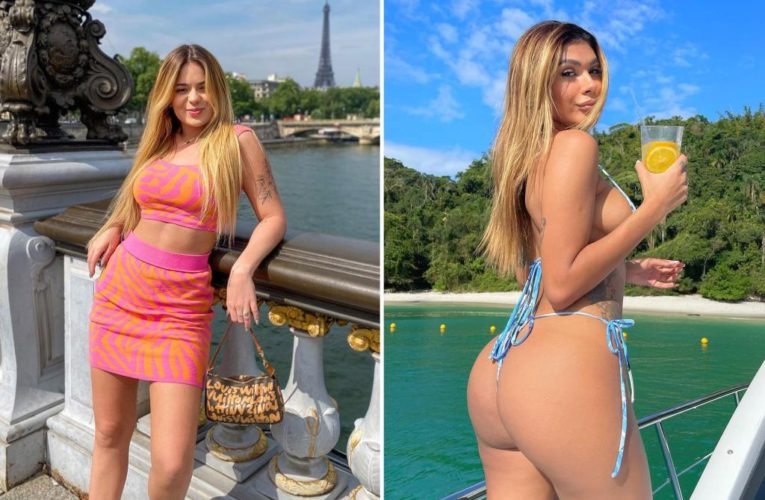 Brazilian influencer Vii Tube injured from holding in farts