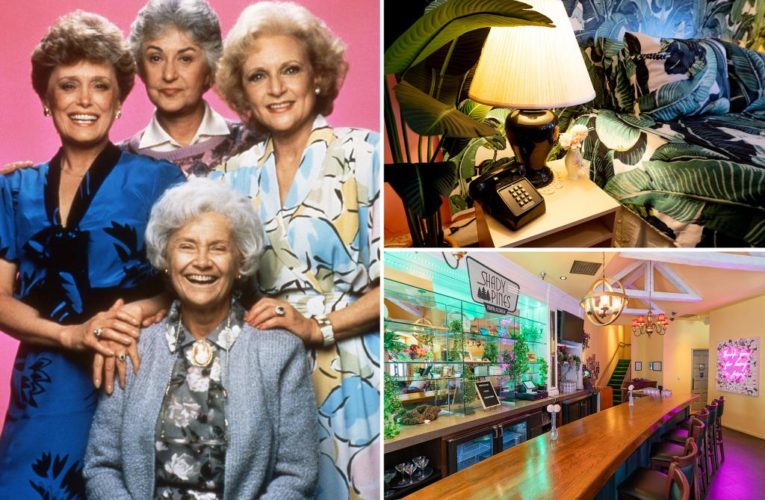 Nostalgic ‘Golden Girls’ pop-up restaurant opens — cheesecake included