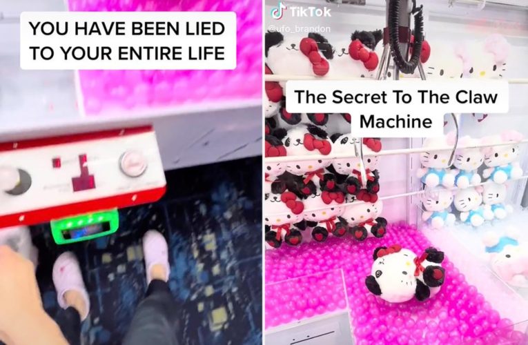 Secret hack to win arcade claw machines revealed