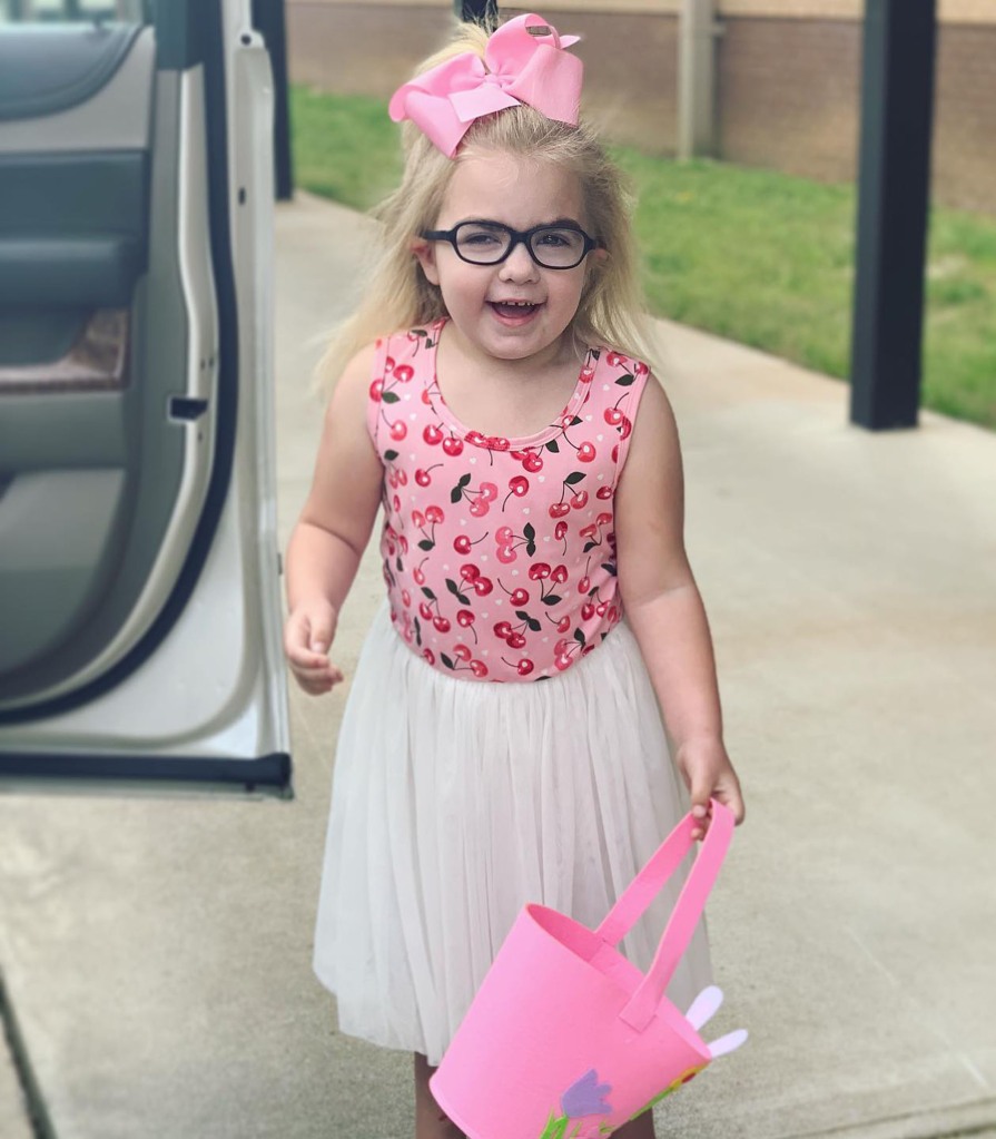 Haidyn's mother says despite her condition, the little girl continues to 'laugh and love.'