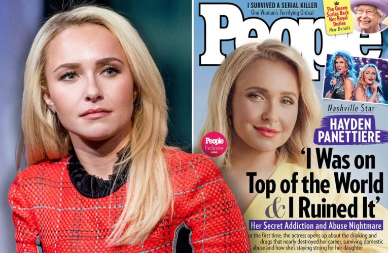 Hayden Panettiere says she was addicted to opioids, alcohol