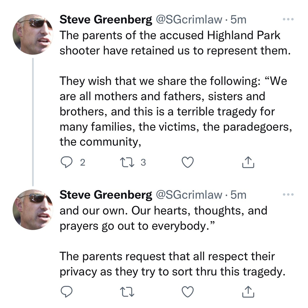 Steve Greenberg tweets