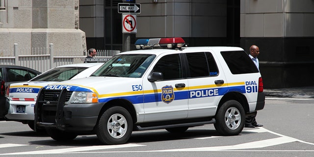 Philadelphia Police Ford Explorer.