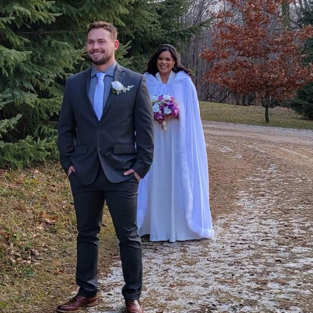 The pair tied the knot in December last year, with Erica cooing: "I have now married my best friend."