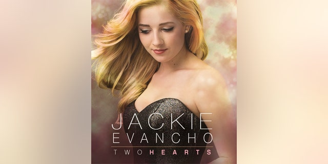 The cover of a 2017 Jackie Evancho album, "Two Hearts," is pictured here. Her eating disorder worsened during the COVID-19 pandemic, she said.