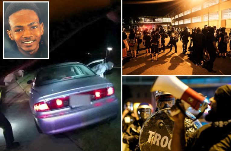 Protests erupt in Ohio over police shooting of Jayland Walker