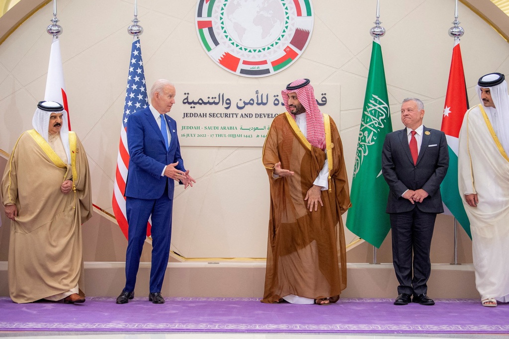 According to a National Security Council official, Biden brought up the cases of the detainees during his visit to Saudi Arabia.