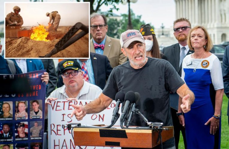 Jon Stewart rips GOP after Senate blocks veteran burn pit bill