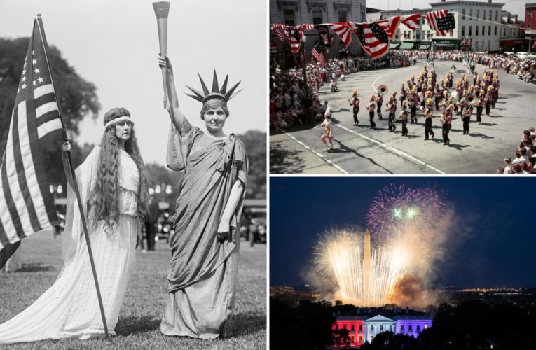 These pictures over the years honor and celebrate America’s independence