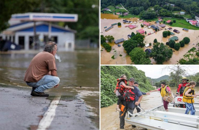 Eight killed from flooding wrecking havoc on Kentucky