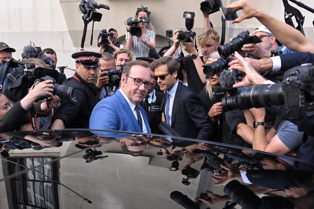 Kevin Spacey Appears In Court On Sexual Assault Charges