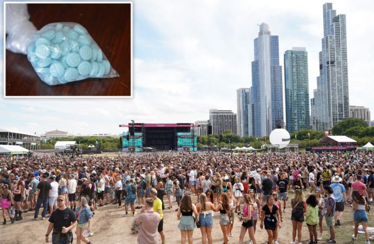 Chicago warns Lollapalooza-goers to be wary of fentanyl