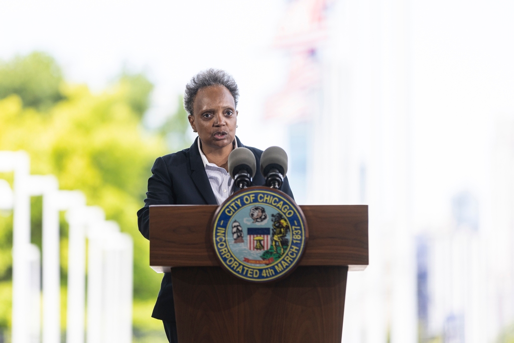 Chicago Mayor Lori Lightfoot has criticized bail reforms and judge for worsening gun violence. 