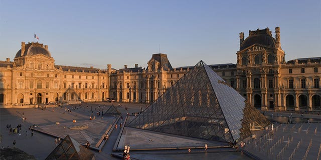 The Mona Lisa is showcased at the Lourve in Paris, France.