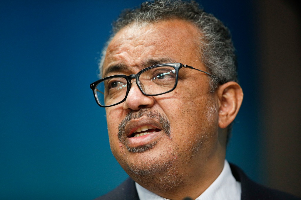 WHO Director General Tedros Adhanom Ghebreyesus advised governments around the world to increase their surveillance, contact tracing and testing.