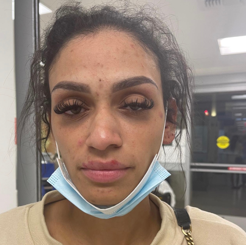 Mychelle Johnson, wife of NBA player Miles Bridges, took to Instagram to detail the alleged attack.