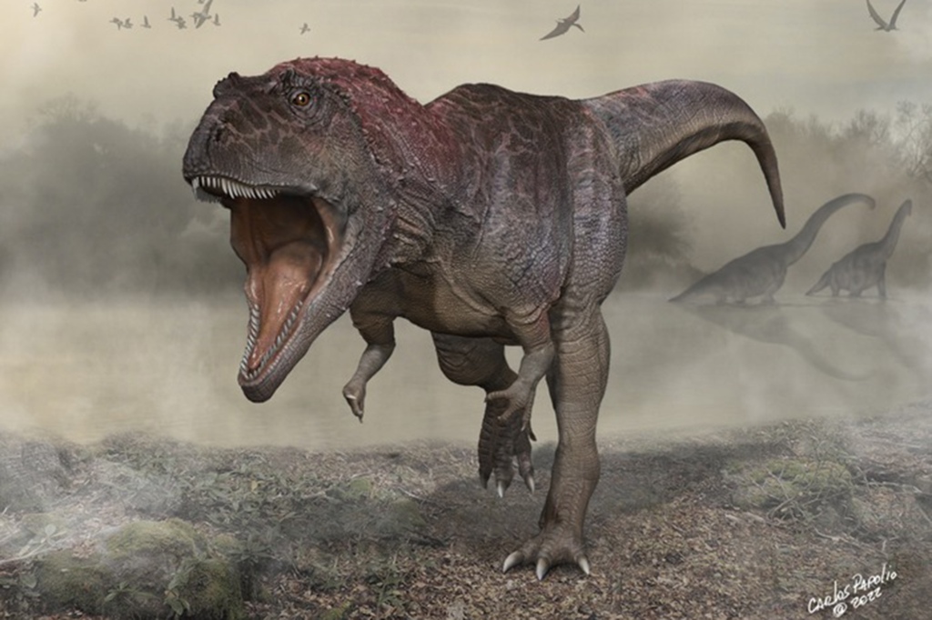 Photo of a dinosaur