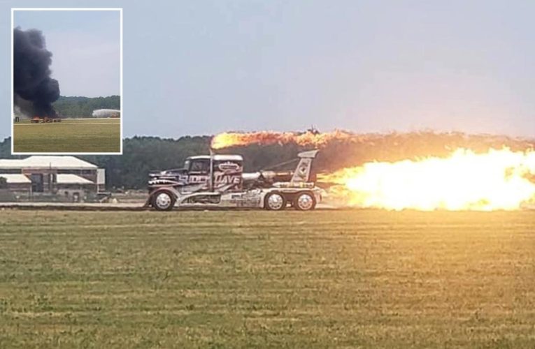 One dead in truck explosion at Battle Creek, Michigan air show