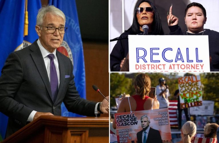 Los Angeles DA George Gascon pleas to supporters his ‘progress’ will be reversed if ousted
