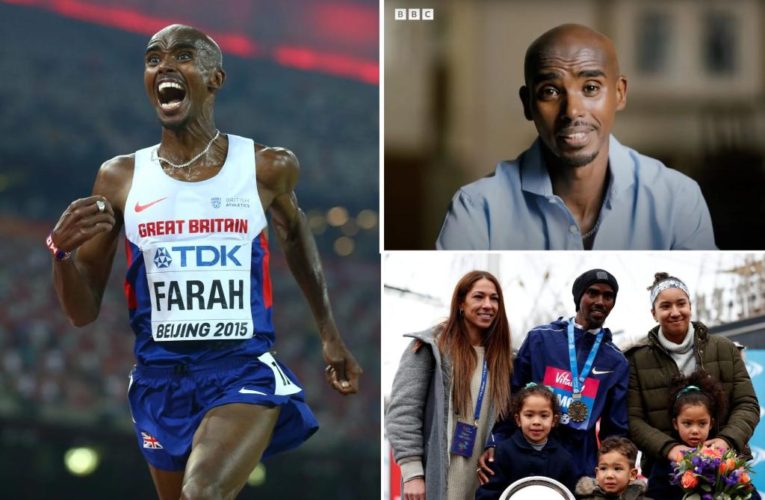 Olympic legend Mo Farah says he was taken from family, trafficked to UK age 9