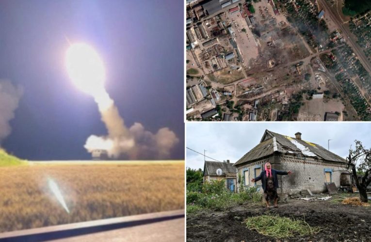 Ukrainian rockets reportedly strike Russian forces, killing 52