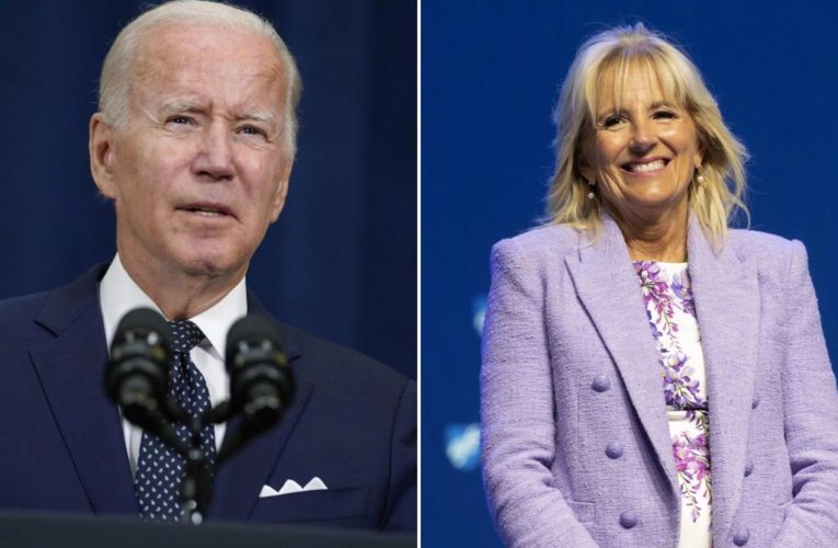 Jill Biden tells donors Joe’s presidency hamstrung by crises