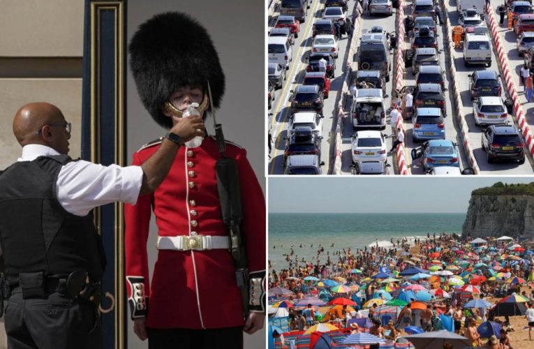 UK braces for record-breaking temps as heatwave plunges Brits into chaos