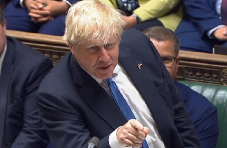 Boris Johnson signs off with ‘Hasta la vista, baby’ as he exits parliament