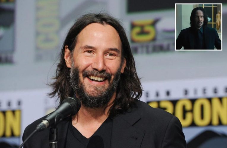 Keanu Reeves surprises fans with new ‘John Wick 4’ footage at Comic-Con