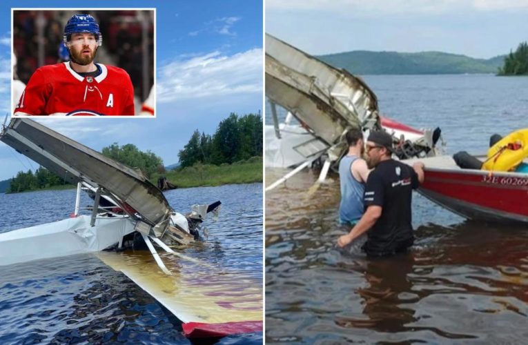 NHL player Paul Byron helped rescue pilot who crashed plane into Quebec lake