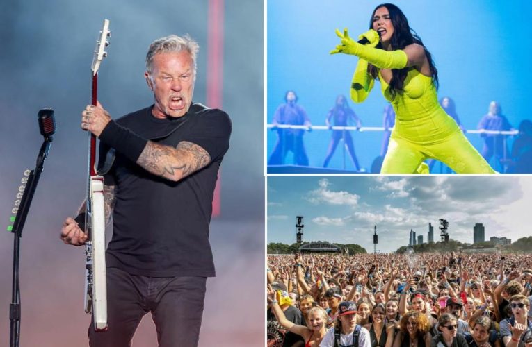 Lollapalooza 2022 braces for headliners Metallica, J. Cole, Green Day, Dua Lipa