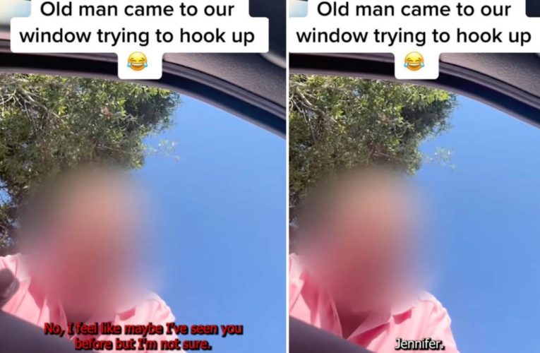 ‘Creepy’ perv caught on video asking teen girls to ‘hook up’