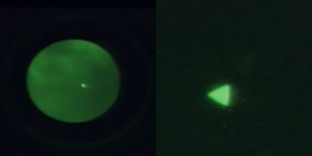 Pentagon hearing shows UFOs spotted using both human and two technical sensors on May 17, 2022.