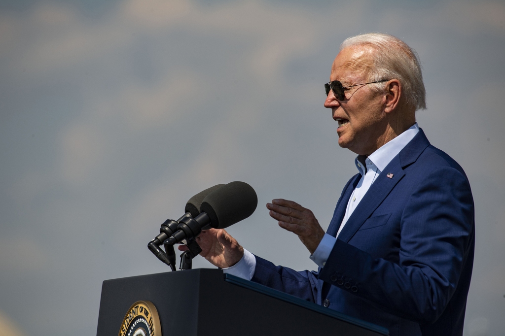 The poll found that 74% of the Democrat voters don't want Biden to run again in 2024.