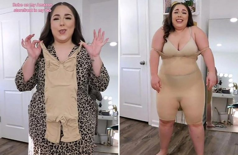 Plus-sized influencer tried SKIMS, but ends up in laughter