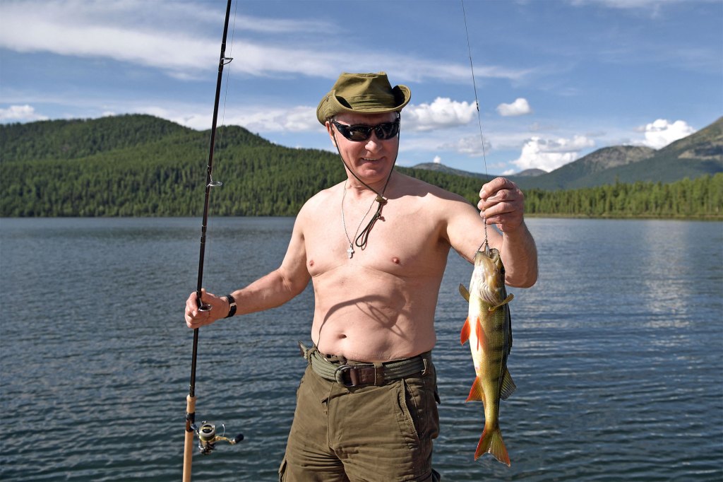 Putin told reporters that leaders of western nations are not built well enough to flaunt their torsos due to alcohol abuse and laziness. 