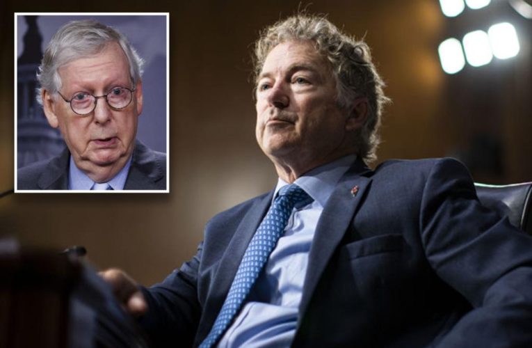 Rand Paul accuses Mitch McConnell of secret White House deal