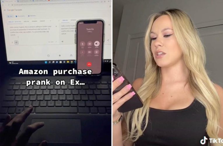 TikToker pulls savage revenge Amazon prank on ‘toxic ex’