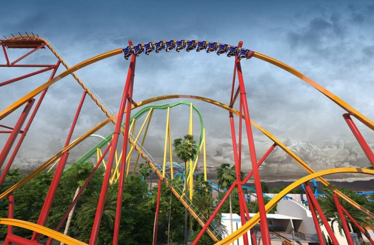Wonder Woman roller coaster soars with ‘tallest, longest’ ride in the world