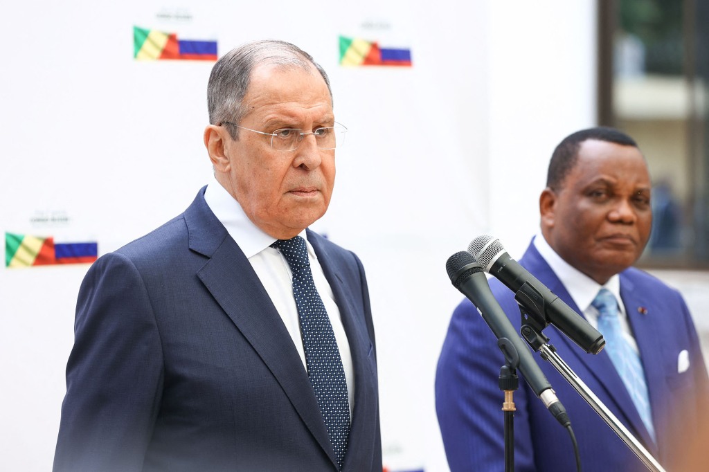 Russian Foreign Minister Sergey Lavrov said on Sunday that Moscow's aim is to help Ukrainian "liberate themselves" from Volodymyr Zelensky's "unacceptable regime." 