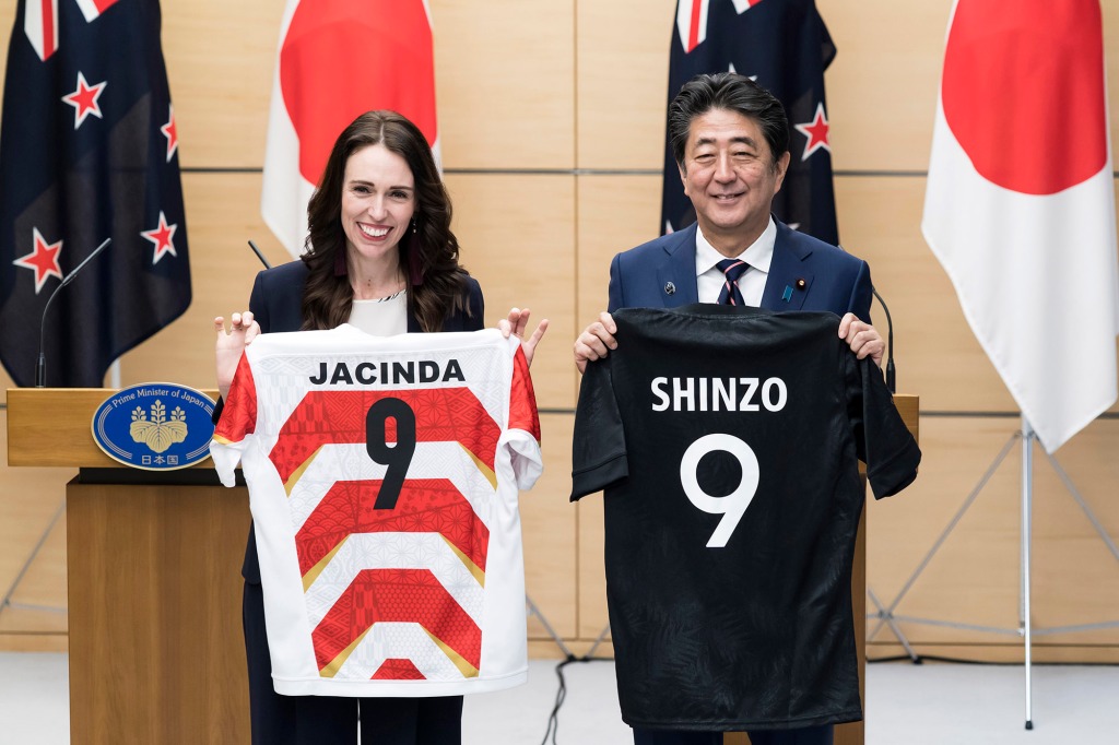 New Zealand Prime Minister Jacinda Ardern said Abe was one of the first leaders she formally met after taking office.