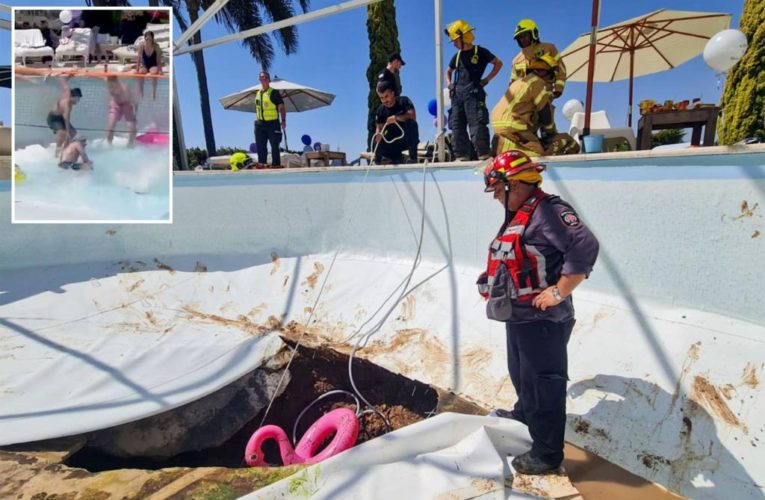 Israeli couple arrested after man dies in pool sinkhole