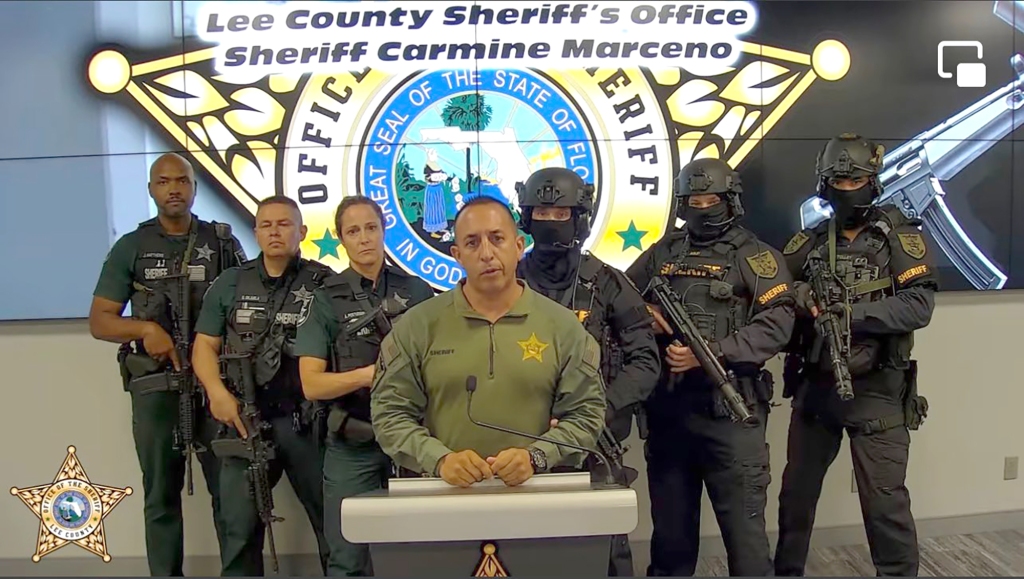 Lee County Sheriff Lee Marceno